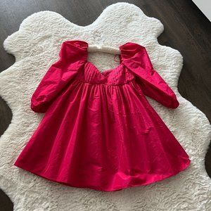 Gorgeous fuchsia mini dress Zara new condition